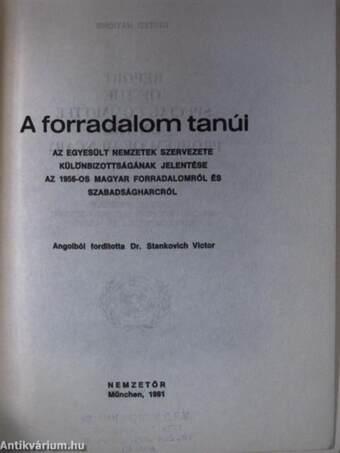 A forradalom tanúi