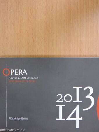 Opera Műsorkalendárium 2013-2014