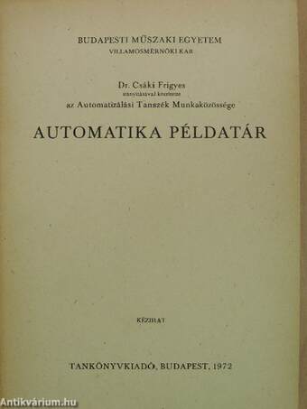 Automatika példatár