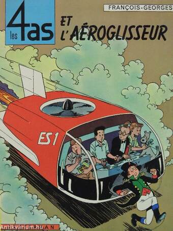 Les 4 as et l'aéroglisseur