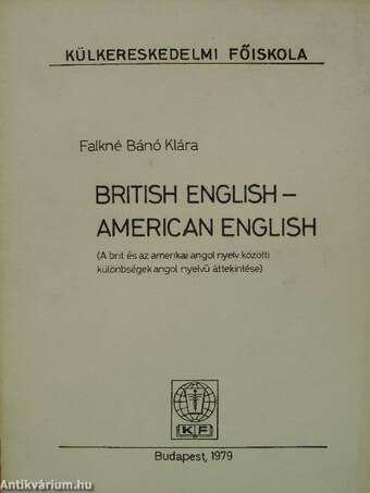 British English - American English