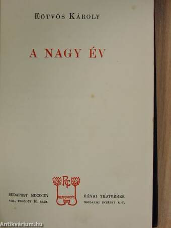 A nagy év