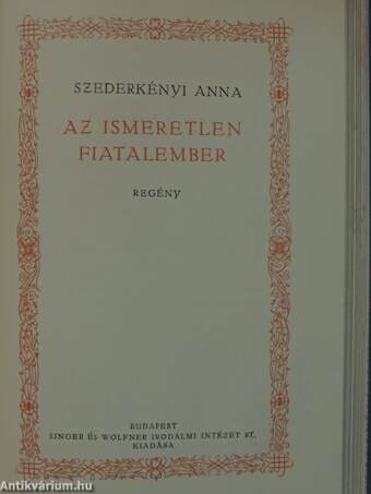 Sorsok ha találkoznak.../Az ismeretlen fiatalember