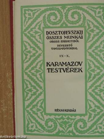 Karamazov testvérek I-VI.