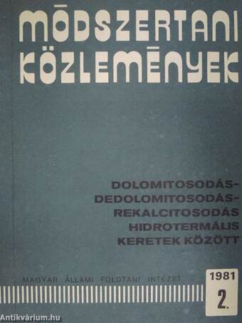 Módszertani közlemények 1981/2.