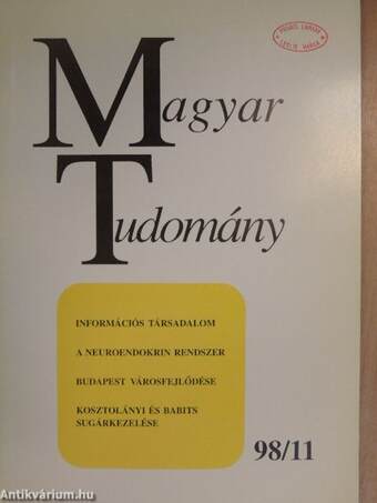Magyar Tudomány 1998. november