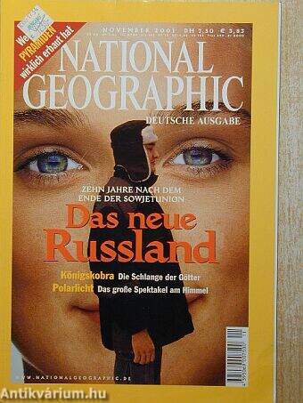 National Geographic November 2001