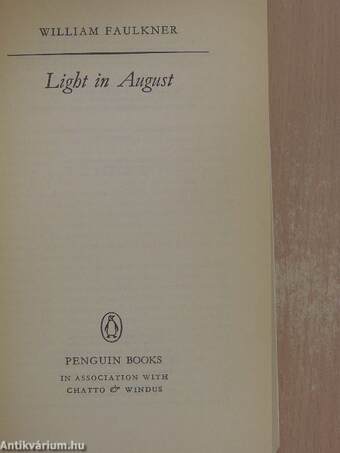 Light in August