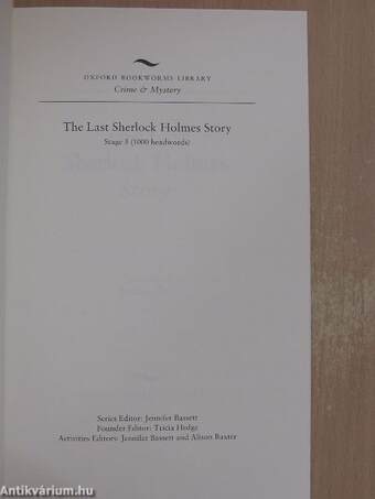 The last Sherlock Holmes Story - 2 CD-vel