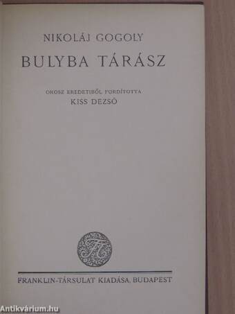 Bulyba Tárász