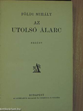 Az utolsó álarc I-II.