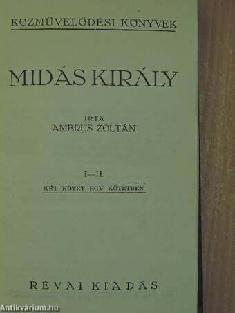 Midás király I-III.