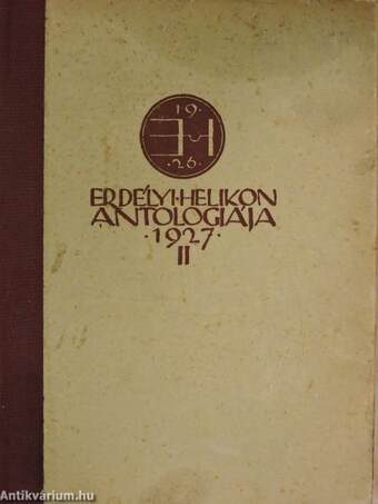 Erdélyi Helikon antologiája 1927. II. (töredék)