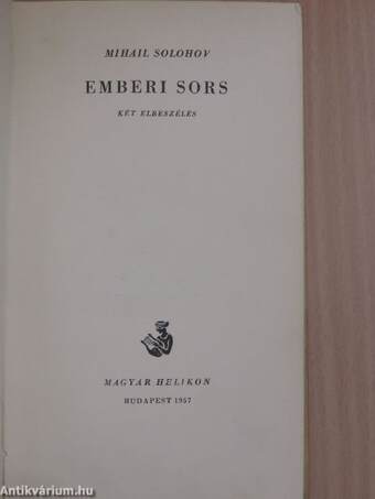 Emberi sors