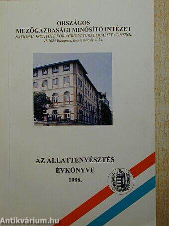 Az állattenyésztés évkönyve 1998.