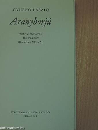 Aranyborjú