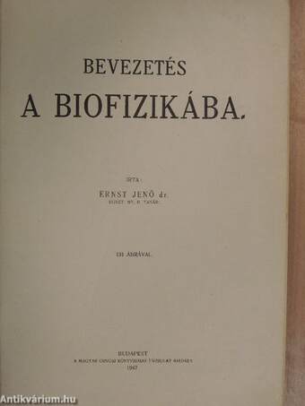 Bevezetés a biofizikába