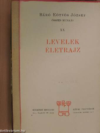 Levelek/Életrajz