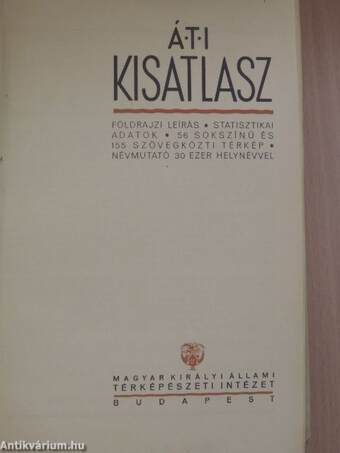 Á. T. I. kisatlasz