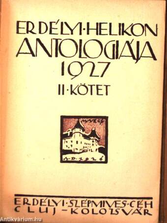 Erdélyi Helikon antologiája 1927. II. (töredék)