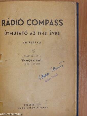 Rádió Compass - Útmutató az 1948. évre