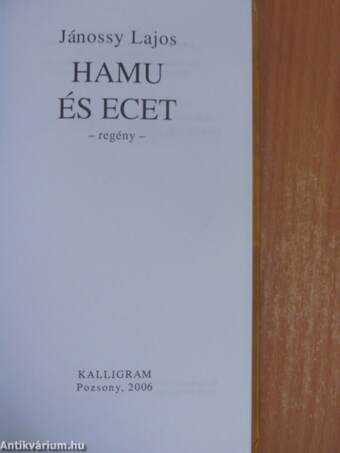 Hamu és ecet