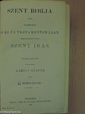 Szent Biblia