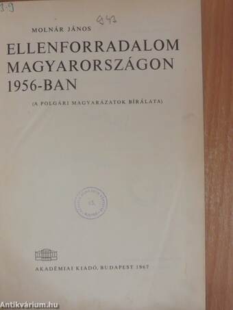 Ellenforradalom Magyarországon 1956-ban