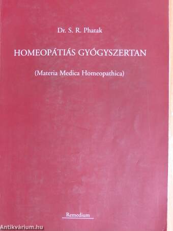 Homeopátiás gyógyszertan