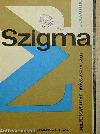 Szigma 1986/1-4.