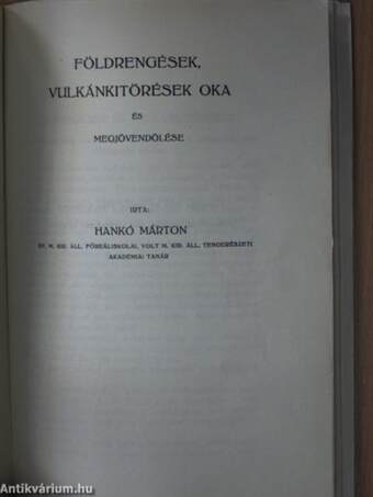 Asztrometeorológia és asztroszeizmológia I-II.