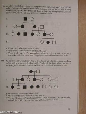 Ötösöm lesz genetikából - Példatár és tesztgyűjtemény