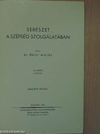 Sebészet a szépség szolgálatában