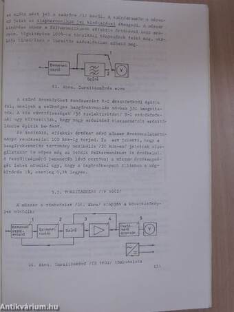 Elektronikus műszerek kezelése