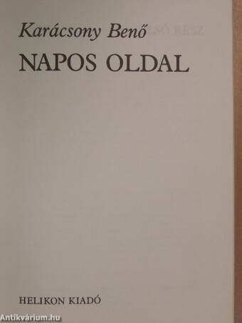 Napos oldal