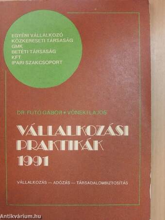 Vállalkozási praktikák 1991.