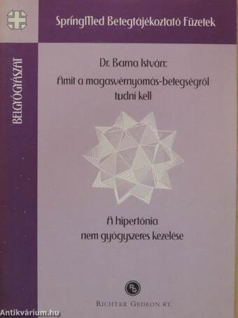 Amit a magasvérnyomás-betegségről tudni kell/A hipertónia nem gyógyszeres kezelése