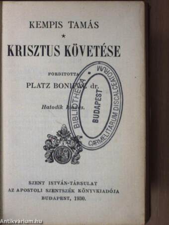 Krisztus követése