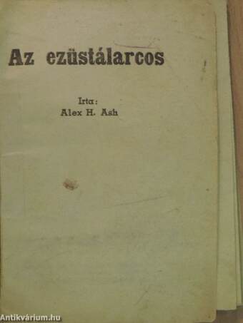 Az ezüstálarcos