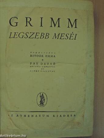 Grimm legszebb meséi