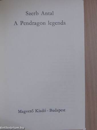 A Pendragon legenda