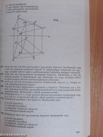 Geometriai feladatok gyűjteménye I.