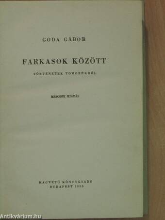 Farkasok között