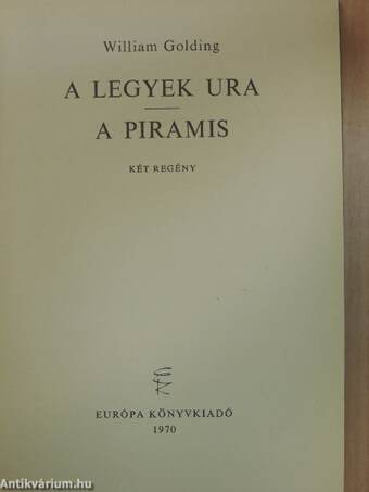 A legyek ura/A piramis