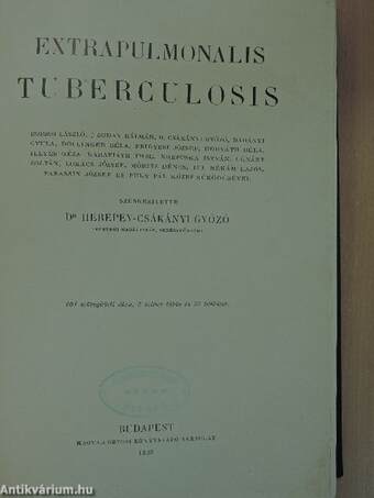Extrapulmonalis tuberculosis