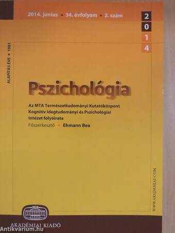 Pszichológia 2014. június