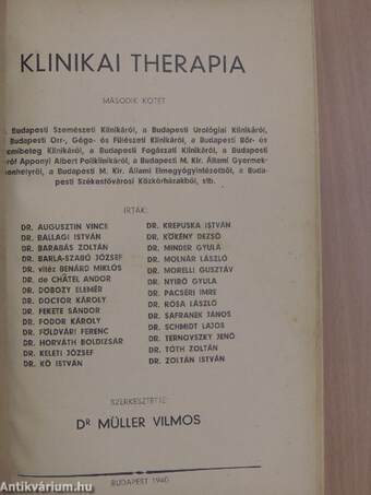 Klinikai therapia 2.