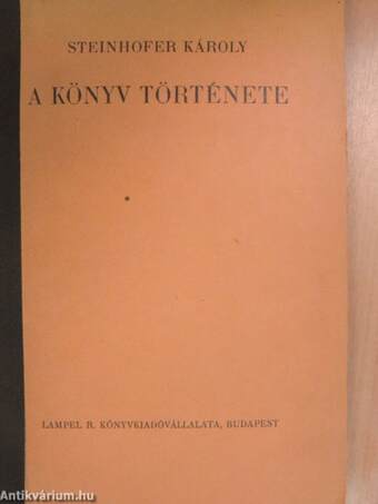 A könyv története I-II.