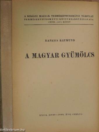 A magyar gyümölcs