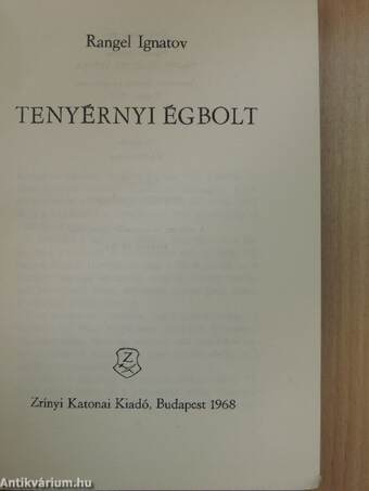 Tenyérnyi égbolt